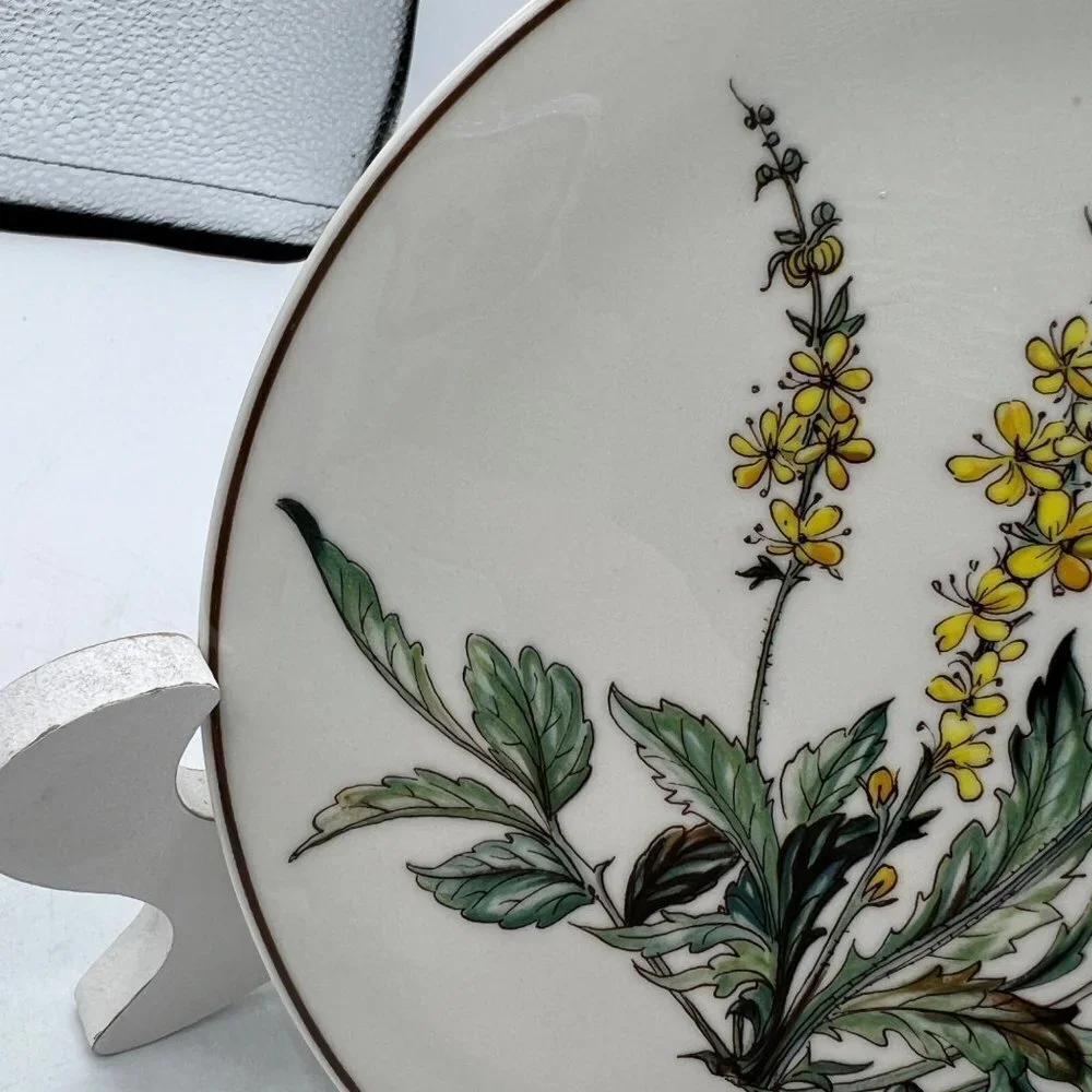 Villeroy & Boch BOTANICA Round Trivet Tea Plate Agrimominia